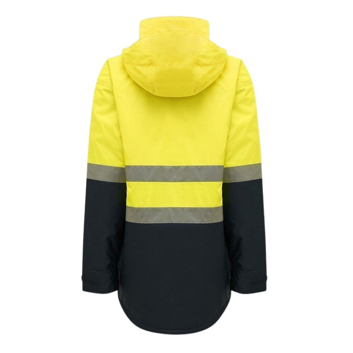Hard Yakka Y06685 Core HiVis 2 Tone Taped Quilted Waterproof Jacket