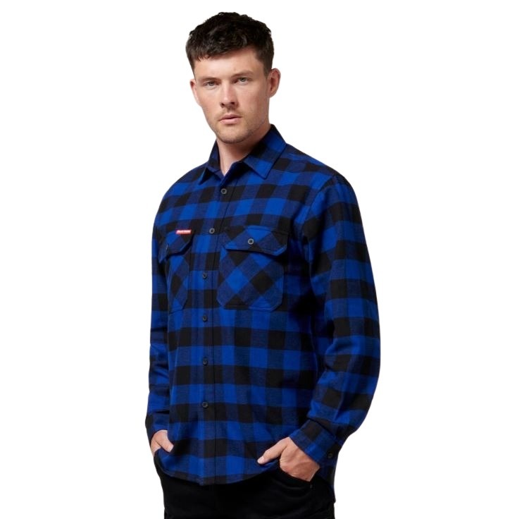 Hard Yakka Y07295 Long Sleeve Check Flannel Shirt