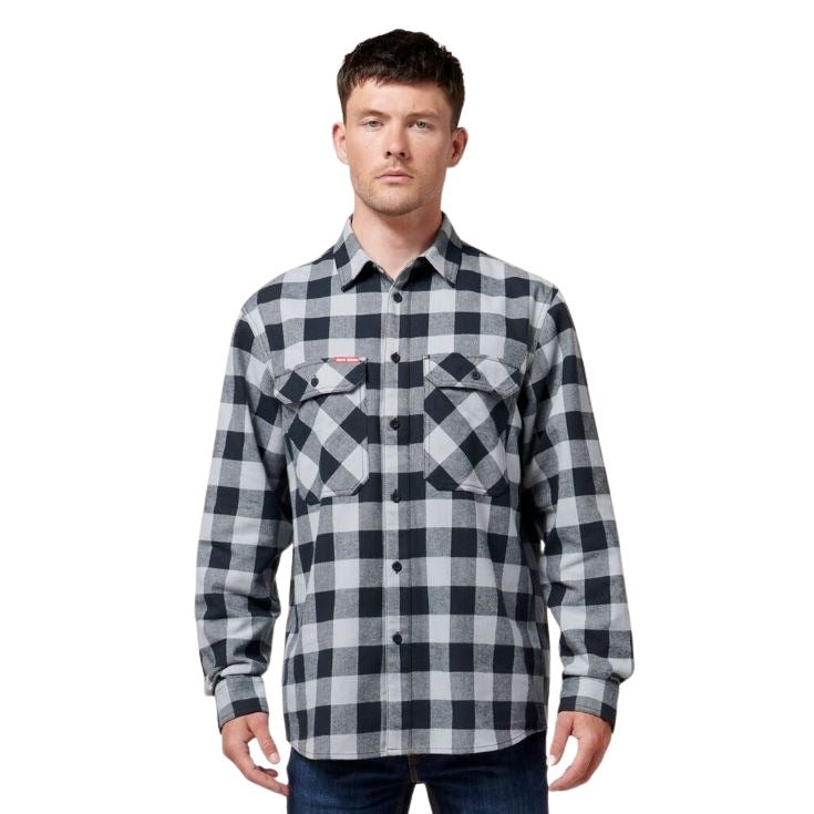 Hard Yakka Y07295 Long Sleeve Check Flannel Shirt