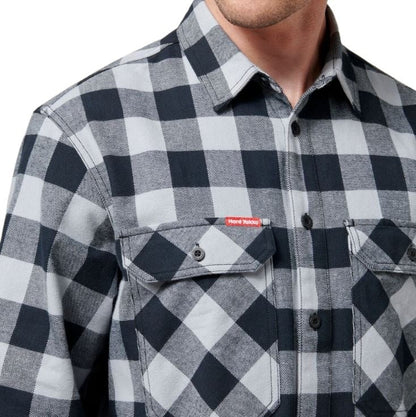Hard Yakka Y07295 Long Sleeve Check Flannel Shirt