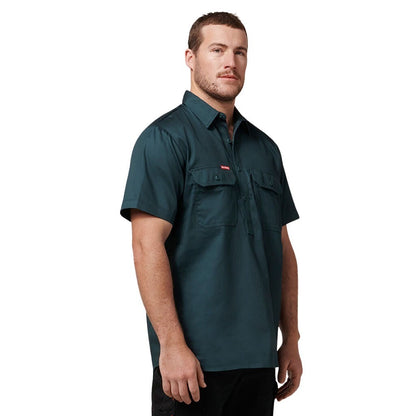 Hard Yakka Y07540 Short Sleeve Closed Front Shirt