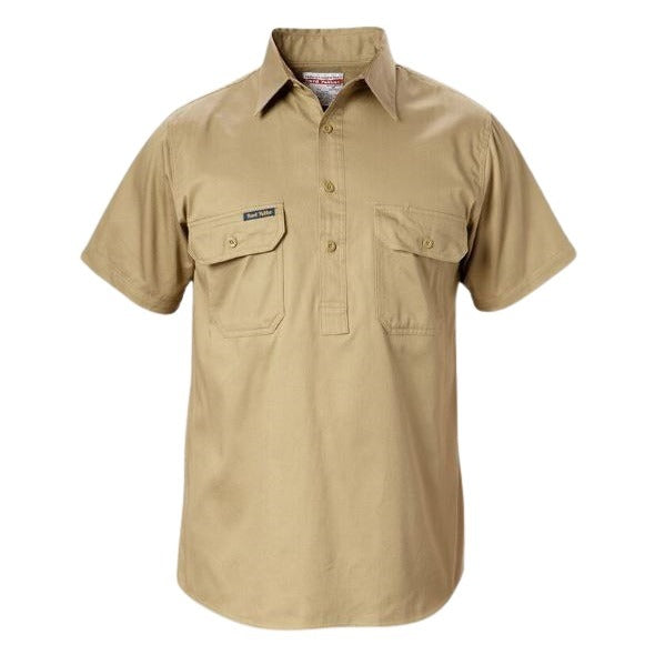 Hard Yakka Y07540 Short Sleeve Closed Front Shirt