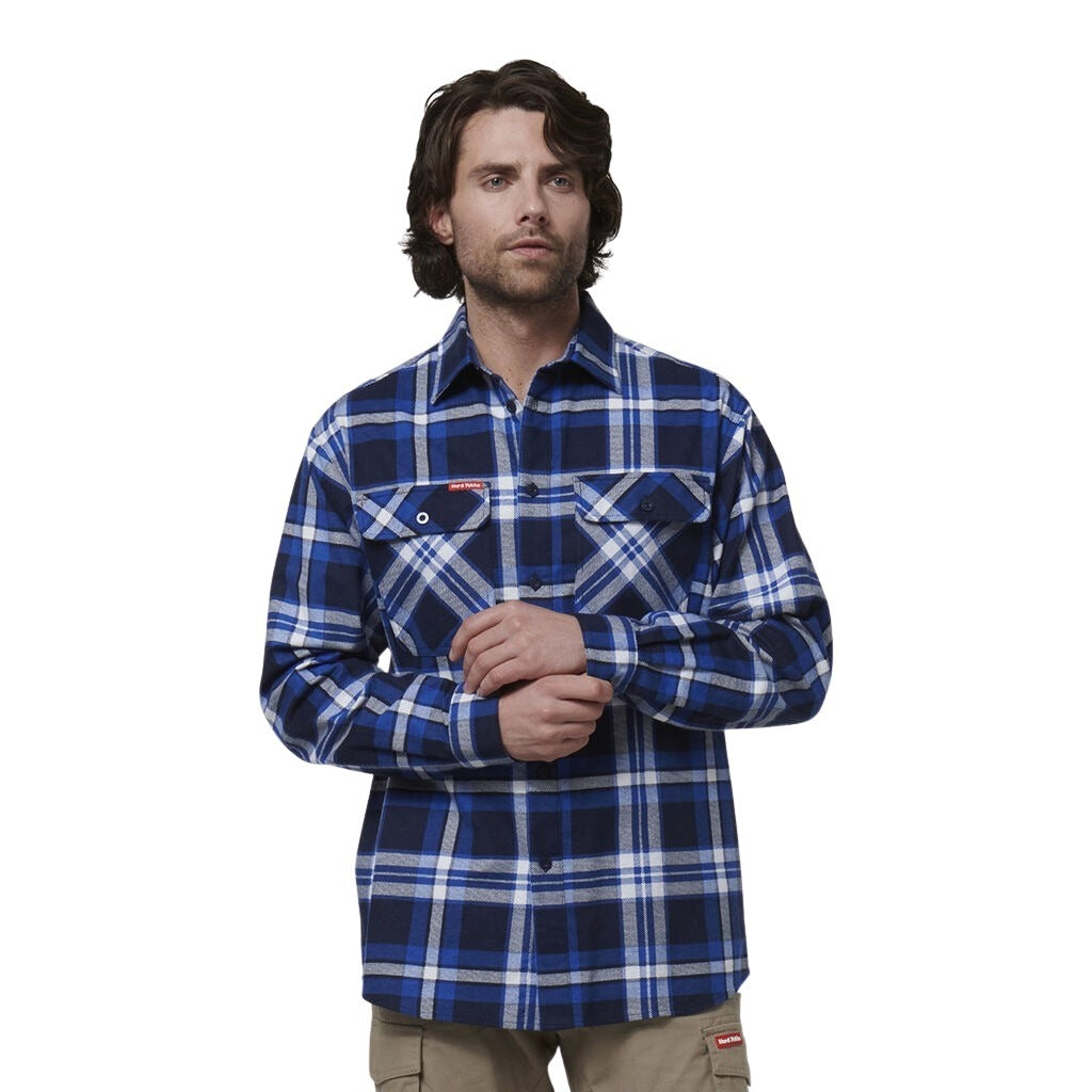 Hard Yakka Y07752 Long Sleeve Check Flannel – Coalface