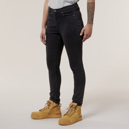 Hard Yakka Y08227 Women's High Waisted Slim Fit Jegging