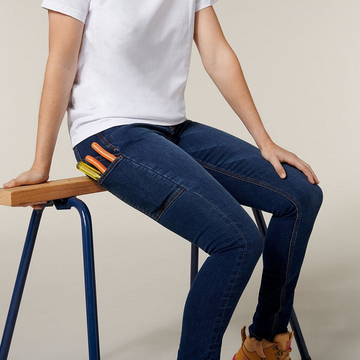 Hard Yakka Y08227 Women's High Waisted Slim Fit Jegging