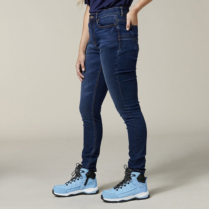 Hard Yakka Y08227 Women's High Waisted Slim Fit Jegging