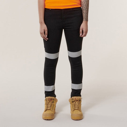 Hard Yakka Y08302 Women's High Waisted Slim Fit Jegging