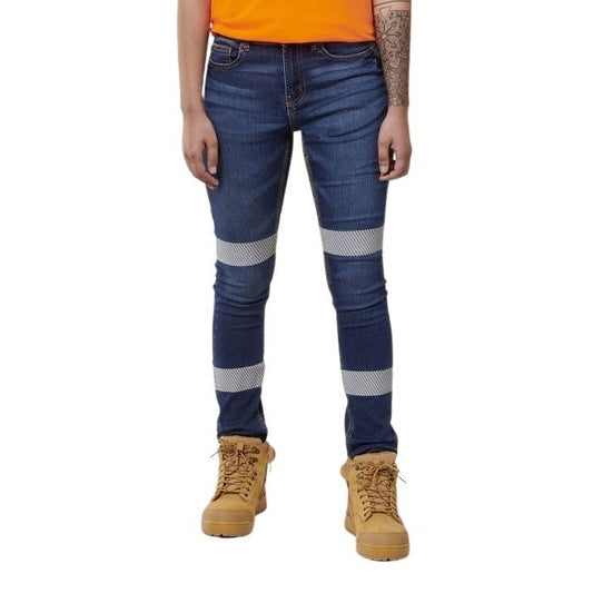 Hard Yakka Y08302 Women's High Waisted Slim Fit Jegging
