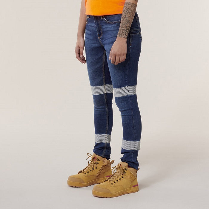 Hard Yakka Y08302 Women's High Waisted Slim Fit Jegging