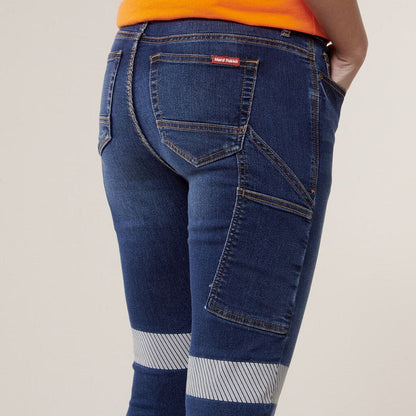 Hard Yakka Y08302 Women's High Waisted Slim Fit Jegging