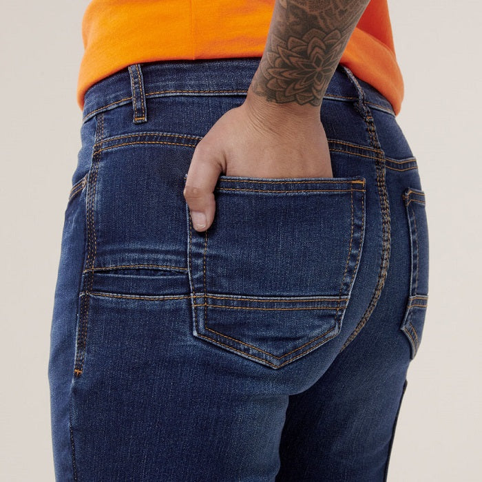 Hard Yakka Y08302 Women's High Waisted Slim Fit Jegging