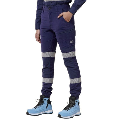 Hard Yakka Y08411 Womens Raptor Cuff Pants with Tape