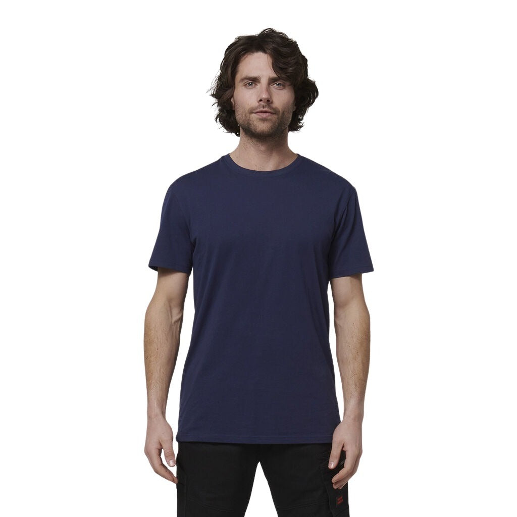 Hard Yakka Y19251 Core Tee - Navy - Front View