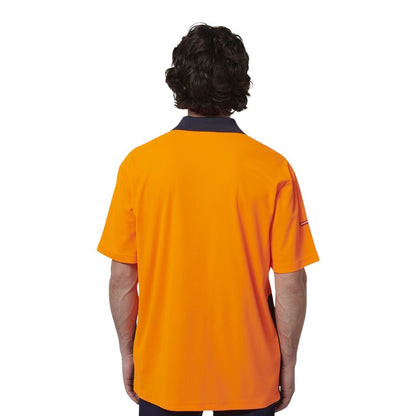 Hard Yakka Y19616 Mens Short Sleeve Hi Vis Polo