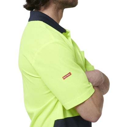 Hard Yakka Y19616 Mens Short Sleeve Hi Vis Polo