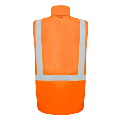 Hard Yakka Y21480 Hi Vis Taped All Weather Fleece Vest