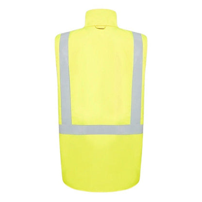 Hard Yakka Y21480 Hi Vis Taped All Weather Fleece Vest