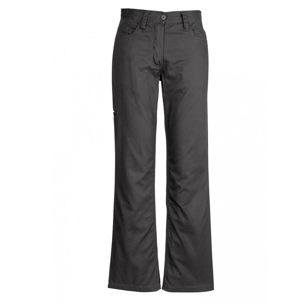 Syzmik ZWL002 Ladies Plain Utility Pant - Charcoal - Front View