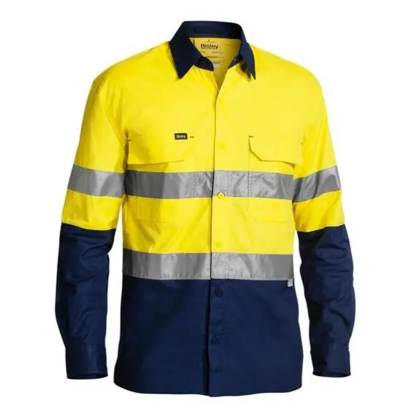 Bisley BS6415T 3M Taped HiVis X Airflow™ Ripstop Shirt - Image 8