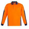 Syzmik ZH238 Mens HiVis Squad L/S Polo - Image 2