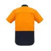 Syzmik ZW815 Mens Rugged Cooling HiVis Spliced S/S Shirt - Image 6