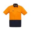 Syzmik ZW815 Mens Rugged Cooling HiVis Spliced S/S Shirt - Image 5