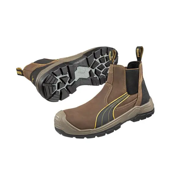 Puma 630267 Tanami Brown Unisex Composite Safety Boot - Image 2