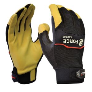 Maxisafe GML158 G-Force ‘Leather' Mechanics Glove