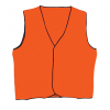 cheap work boots Maxisafe SVV602 orange vest