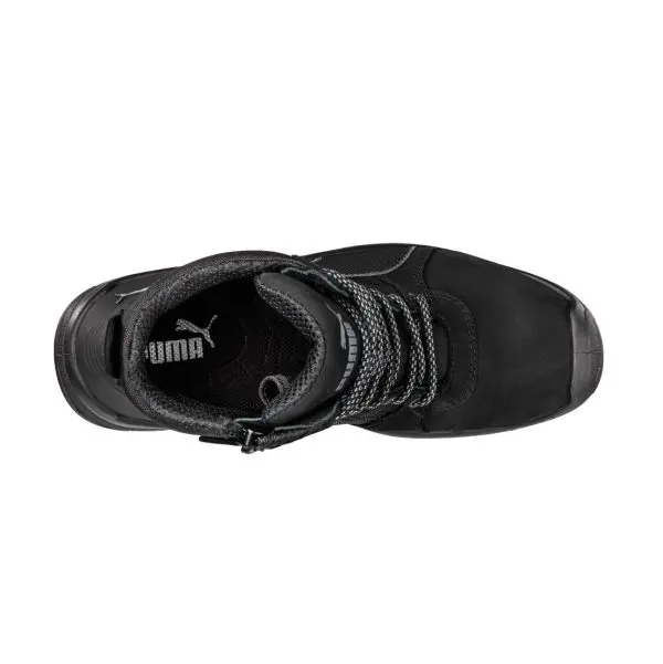 Puma 630797 Tornado Black Zip Side Composite Safety Boot - Image 6