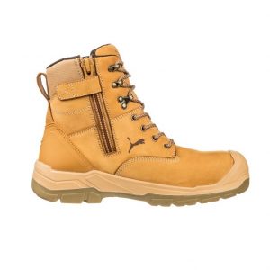 Puma 630727 Conquest Wheat Zip Side WP Safety Boots