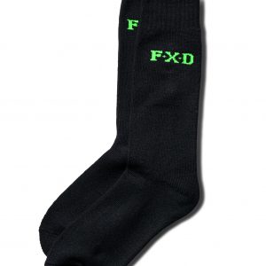 FXD SK-5 Bamboo Black Socks 2 Pack