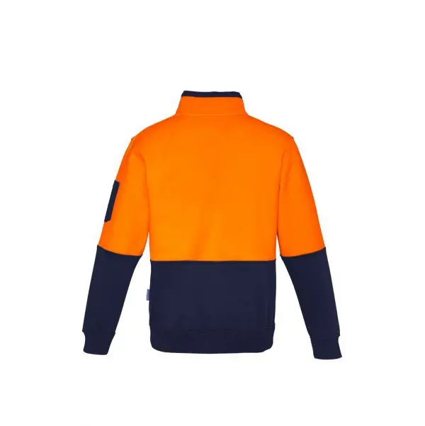 Syzmik ZT476 Unisex HiVis Half Zip Hoodie - Image 5