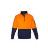 Syzmik ZT476 Unisex HiVis Half Zip Hoodie - Image 4