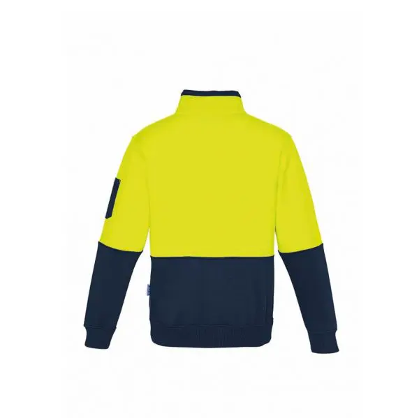 Syzmik ZT476 Unisex HiVis Half Zip Hoodie - Image 3