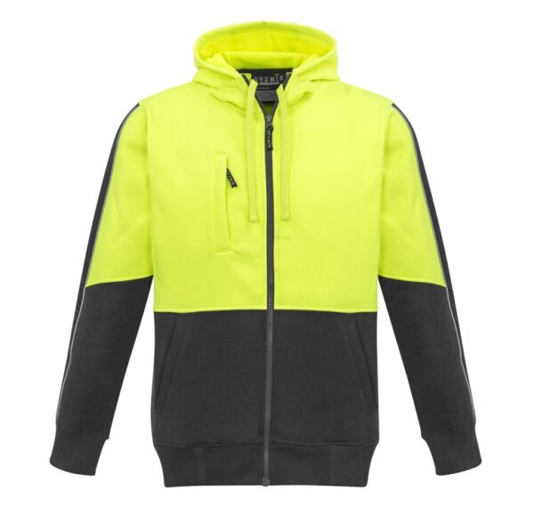 Syzmik ZT485 Unisex HiVis Zip Hoodie - Image 9