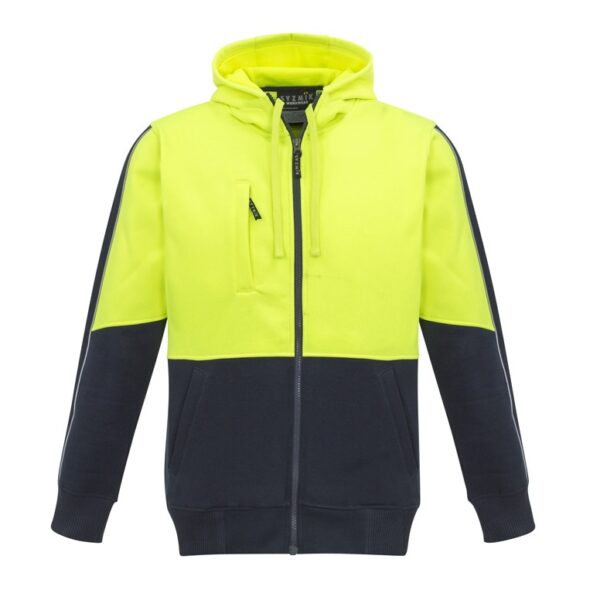 Syzmik ZT485 Unisex HiVis Zip Hoodie - Image 11