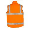 Syzmik ZV358 Mens HiVis Waterproof Lightweight Reversible Vest - Image 4