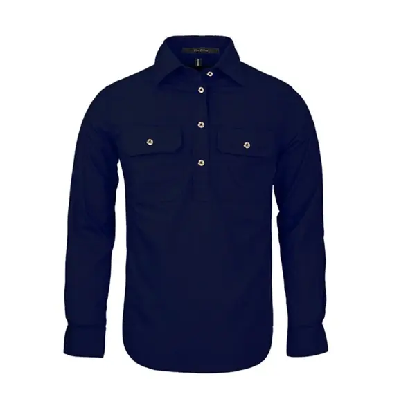 Pilbara RM300CF Women's Closed Front L/S Shirt - Image 5