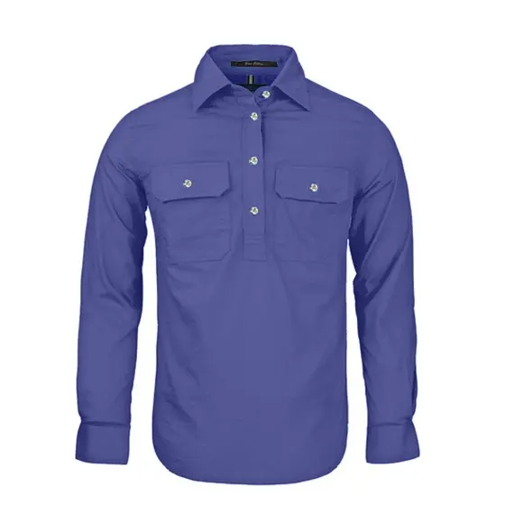 Pilbara RM300CF Women's Closed Front L/S Shirt - Image 8