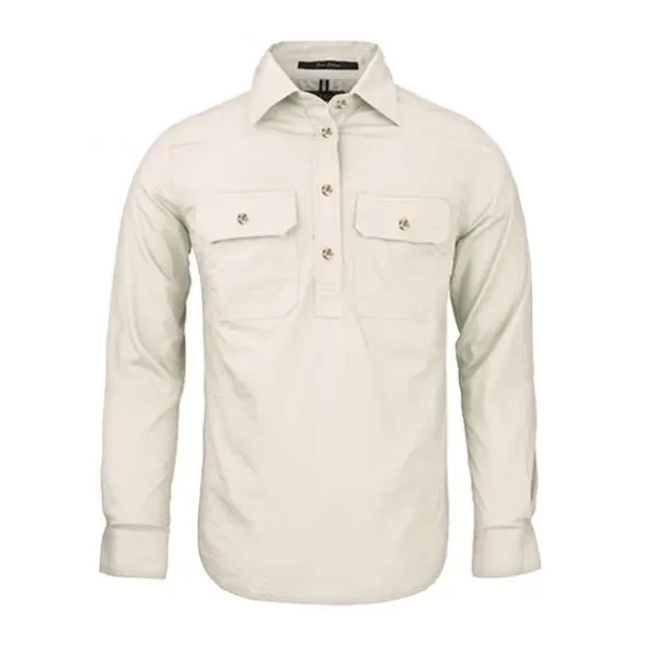 Pilbara RM300CF Women's Closed Front L/S Shirt - Image 10