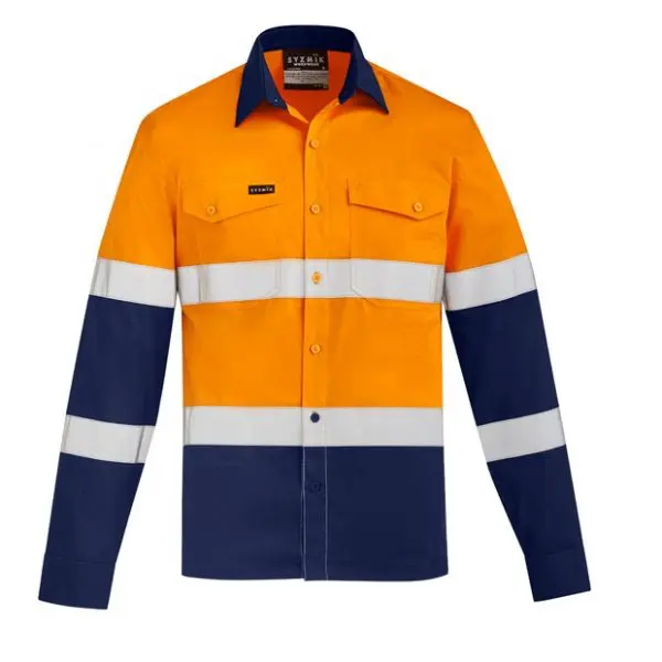 Syzmik ZW520 Mens Lightweight Bio Motion Shirt - Image 3