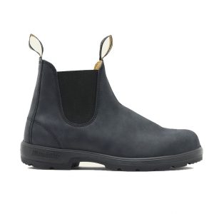 Blundstone 587 Unisex Casual Chelsea Boots Rustic Black