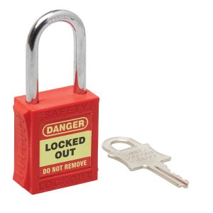 U. Safety Signs UL418 42mm Premium Red Safety Lockout