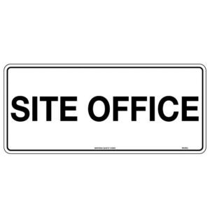 U. Safety Signs 953LP 450x200mm Site Office