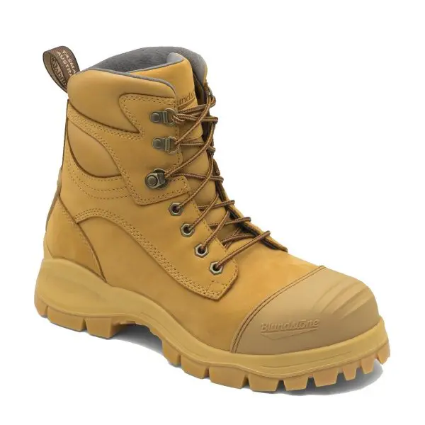 Blundstone 998 Lace with Scuff Safety Boots Wheat At The Coal