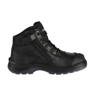 KING GEE K27150 MENS TRADIES ZIP SIDE SAFETY BOOTS