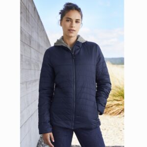 Biz Collection J750L Womens Expedition Quilted Jacket