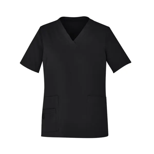 Biz Care CST941LS Ladies V Neck Scrub Top - Image 24