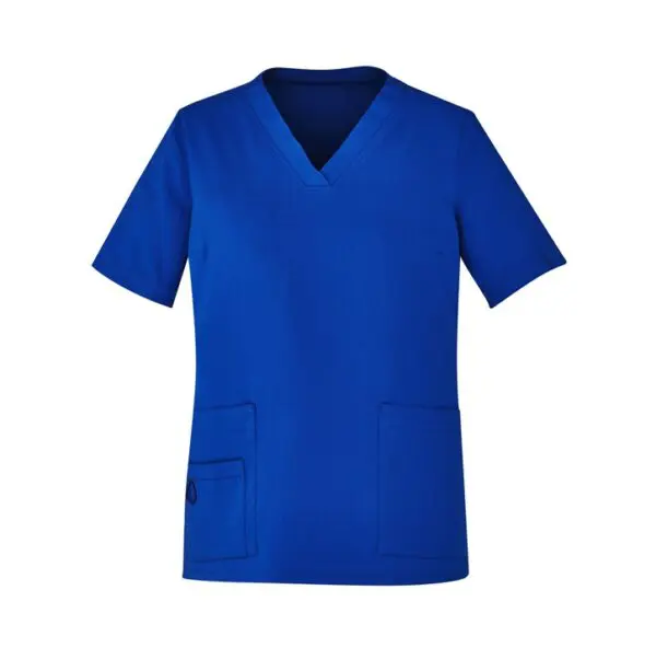 Biz Care CST941LS Ladies V Neck Scrub Top - Image 22